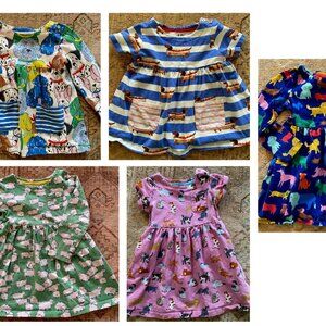 Bundle of Mini Boden 2-3T Girls Dresses & Tunics